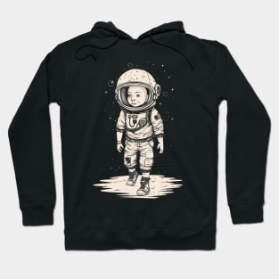 Little Boy in Space Hoodie